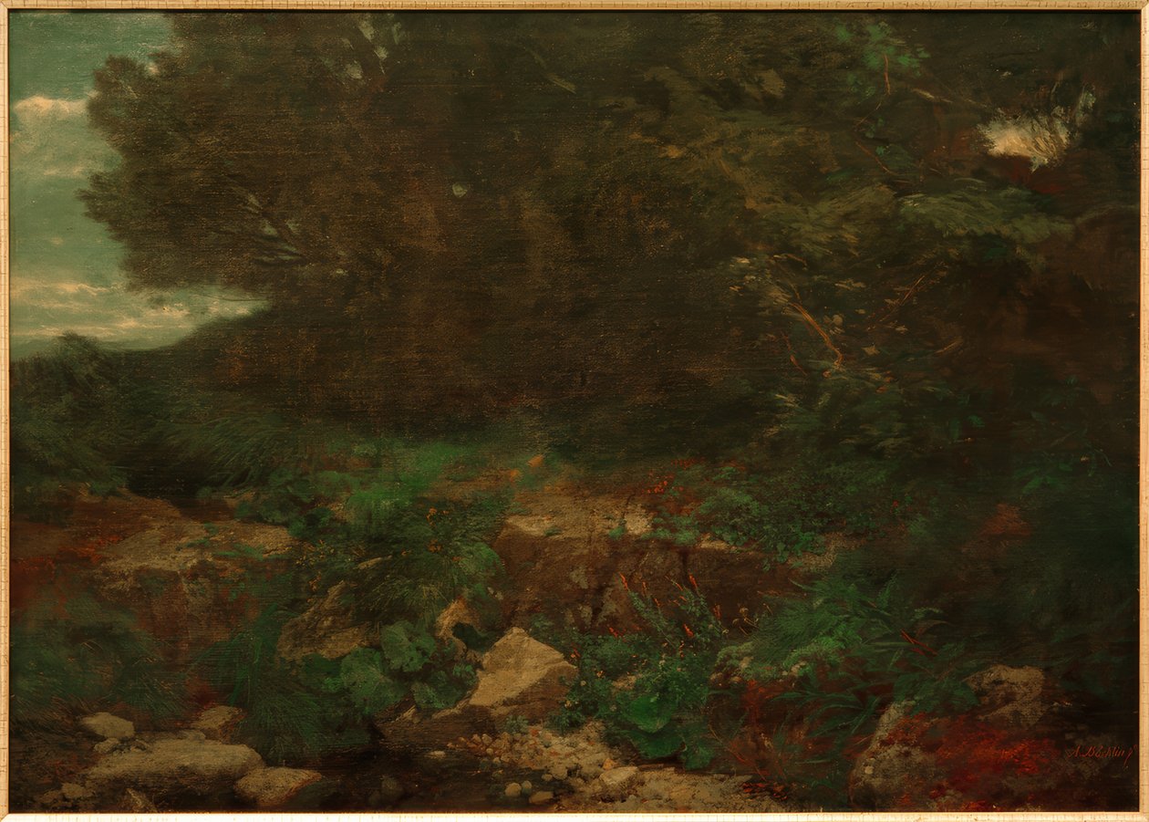 Ormanın kenarında by Arnold Böcklin