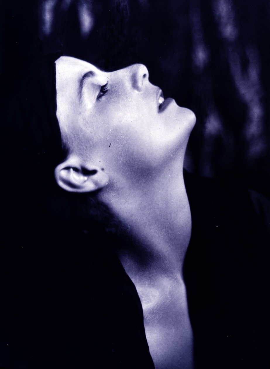 Greta Garbo, 1925 (bw fotoğraf) by Arnold Genthe