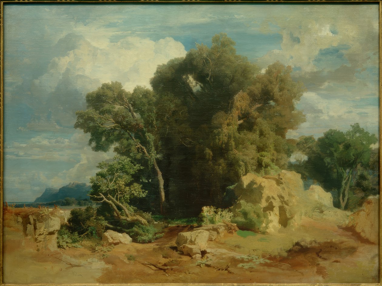 Böcklin, Pontus Bataklıkları by Arnold Böcklin
