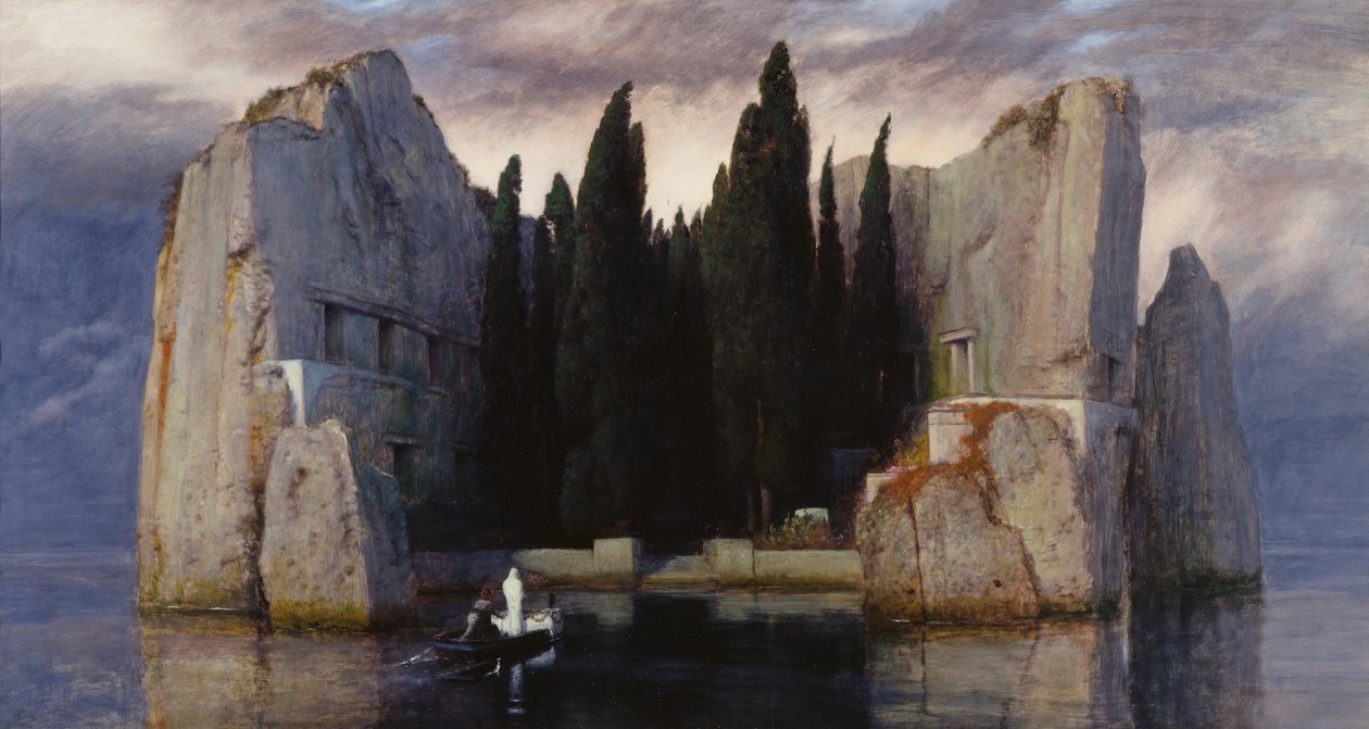 Ölüler Adası, 1883 by Arnold Böcklin