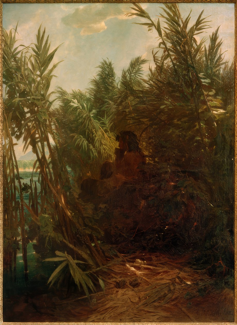 sazlık tava by Arnold Böcklin