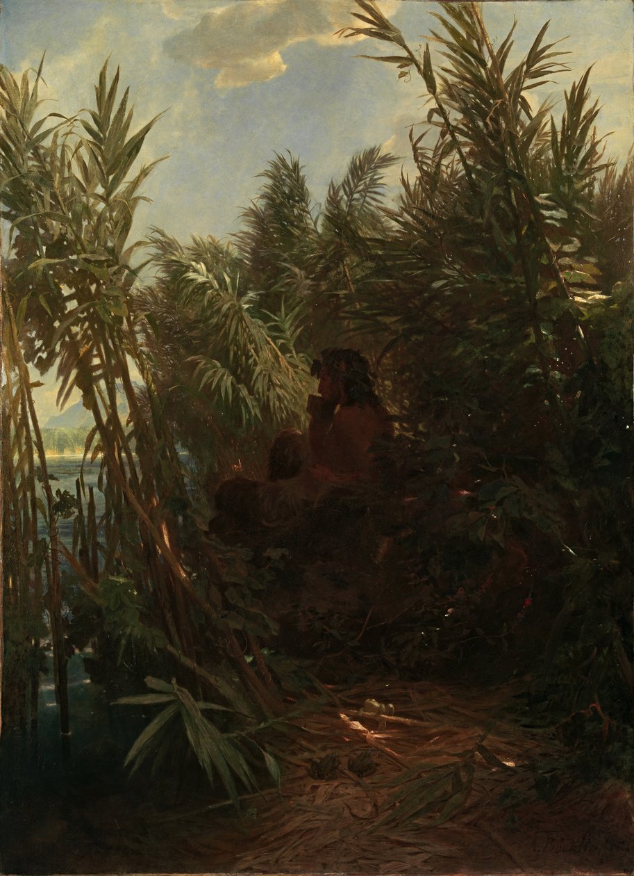 Kamışta Tava, 1856-1857. by Arnold Böcklin