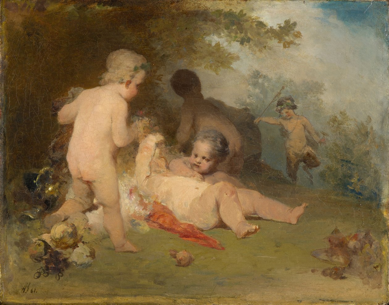 Putti ve Orman Glen