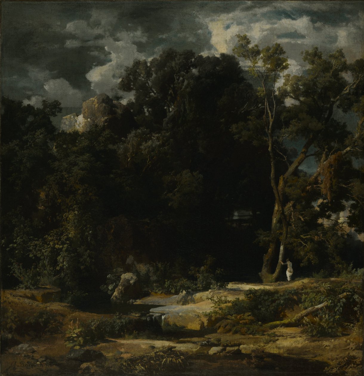 Roma Manzarası, 1852 by Arnold Böcklin