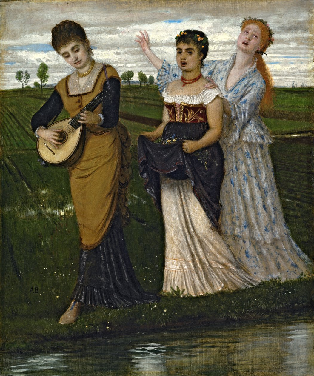 Bahar (Bahar Şarkıları) by Arnold Böcklin