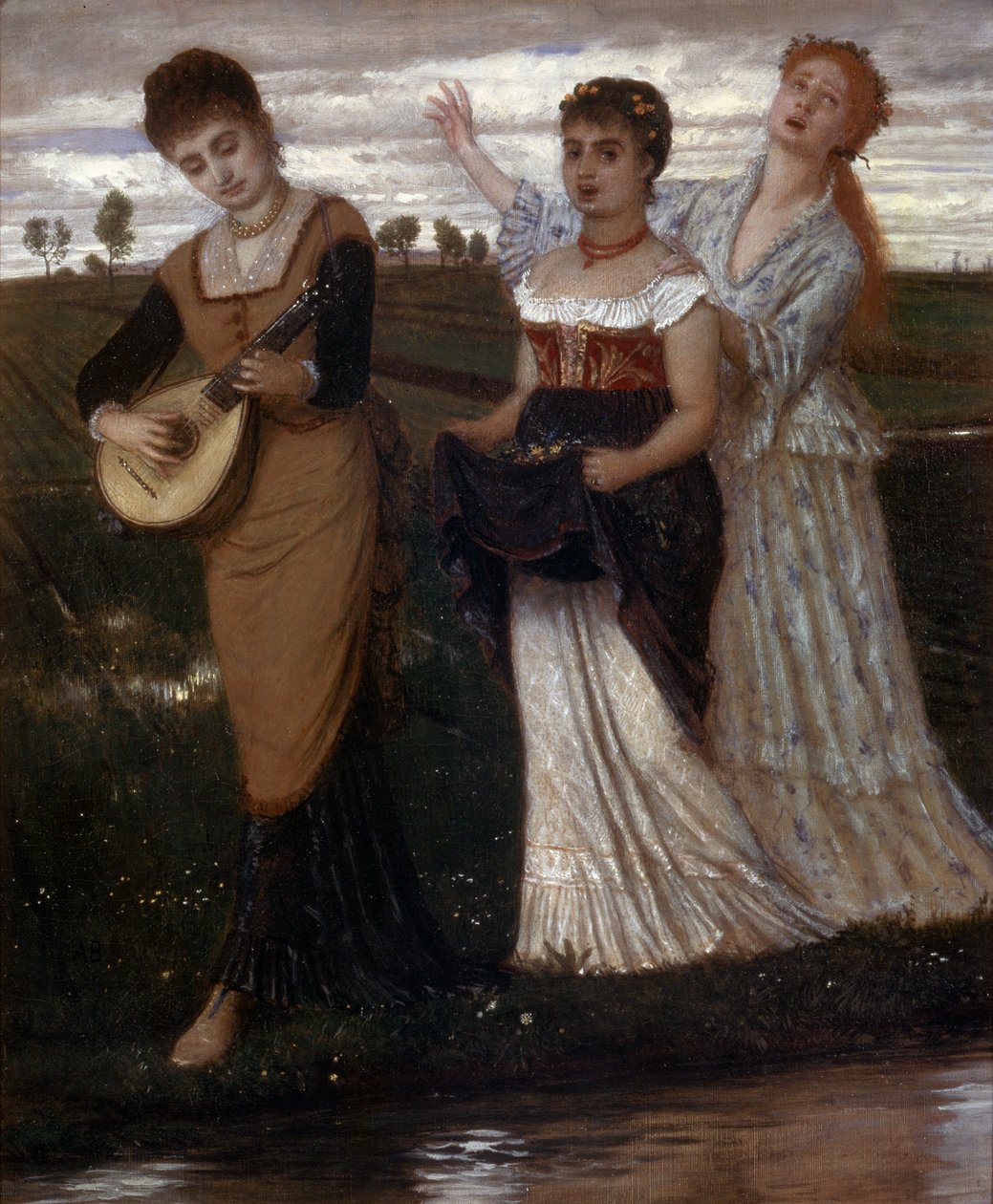 Bahar, 1876. by Arnold Böcklin