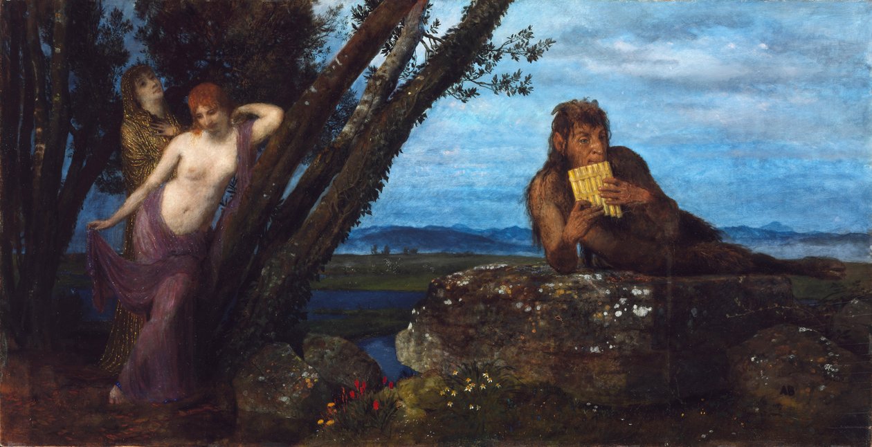 Bahar Akşamı, 1879 by Arnold Böcklin