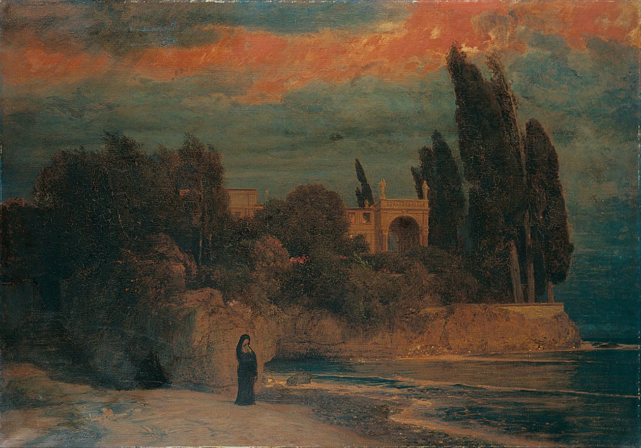 Denize sıfır villa by Arnold Böcklin