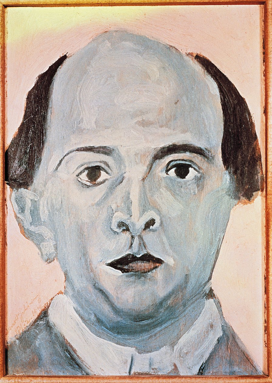 Mavi otoportre by Arnold Schoenberg