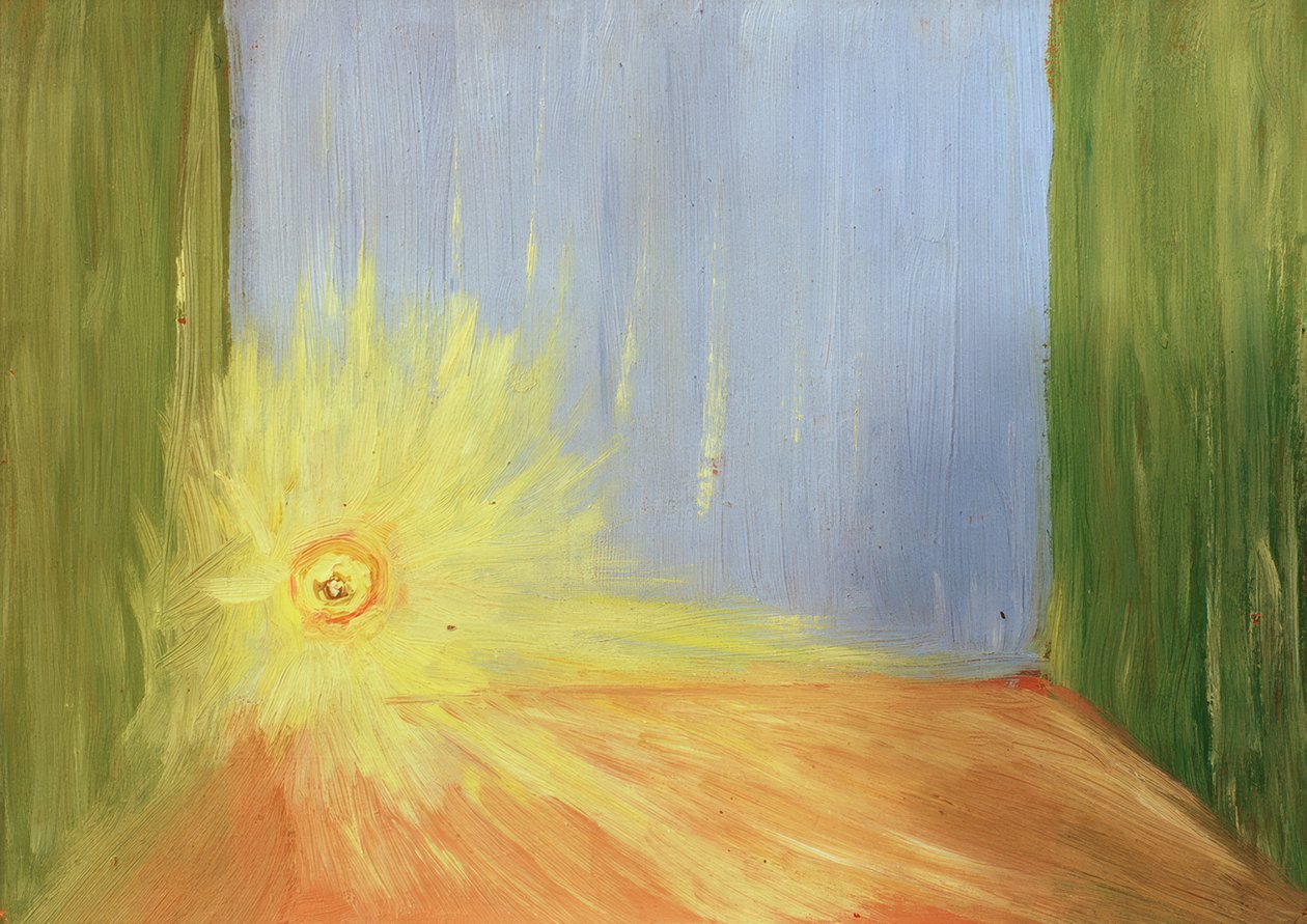 Şanslı el (2. resim) by Arnold Schönberg