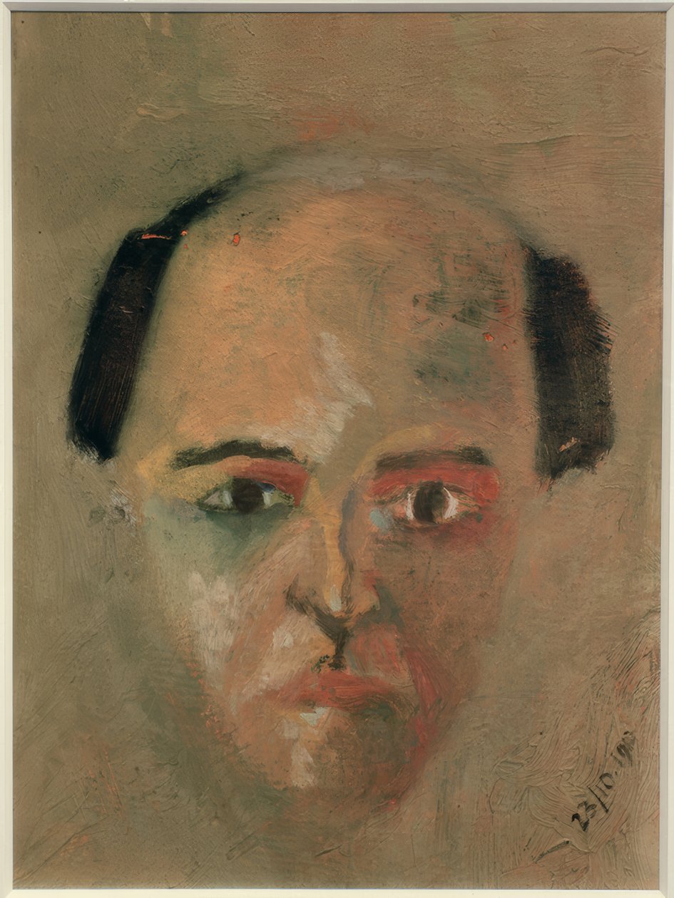 Yeşil Otoportre by Arnold Schönberg