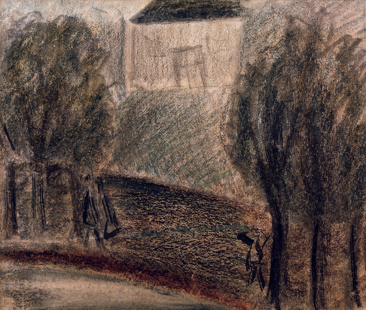 gece manzarası by Arnold Schönberg