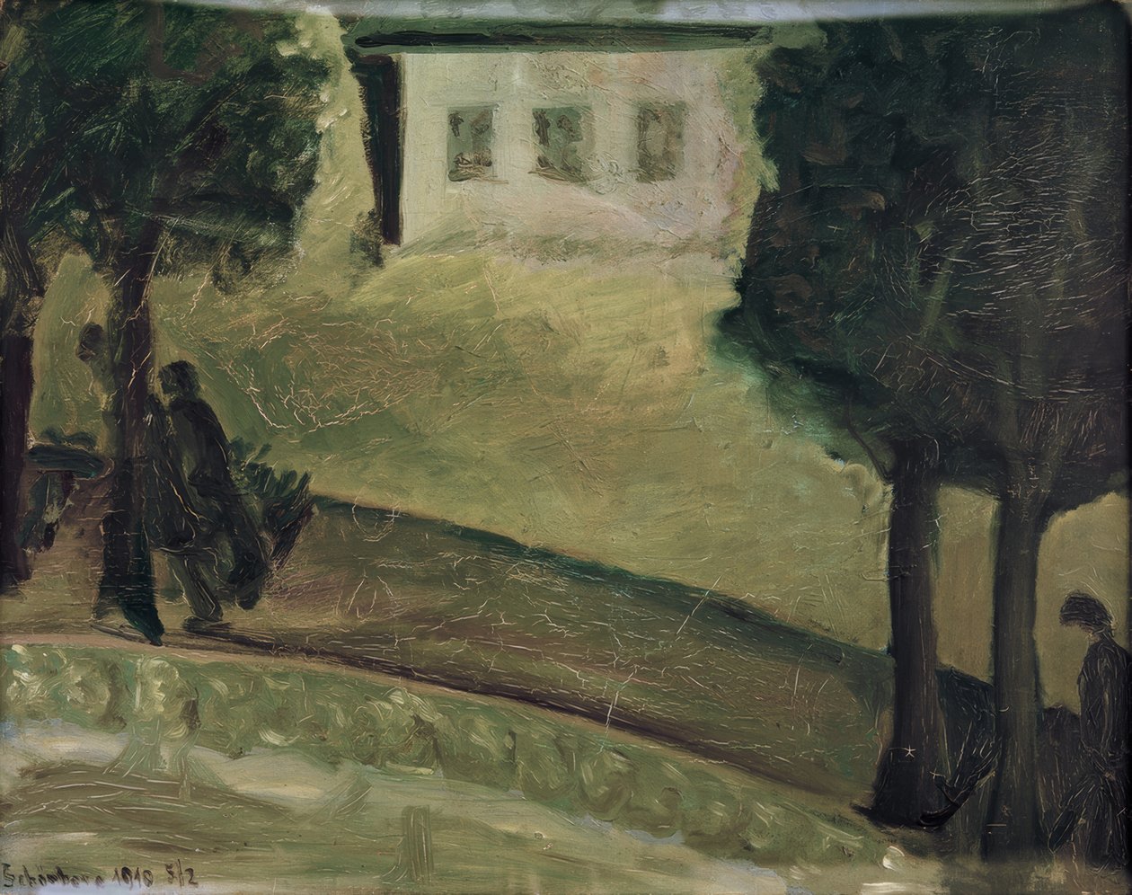 gece manzarası by Arnold Schönberg