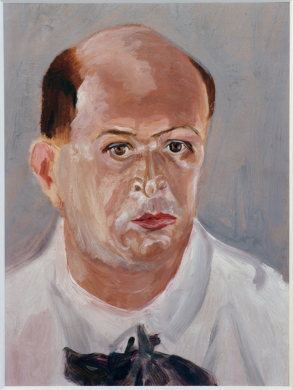 kendi kendine portre by Arnold Schönberg