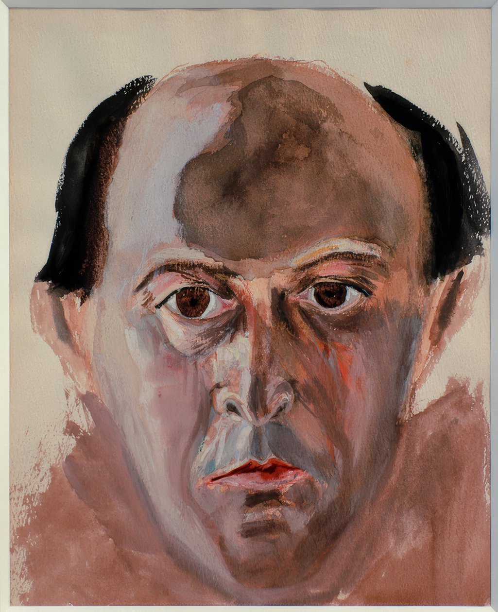 kendi kendine portre by Arnold Schönberg