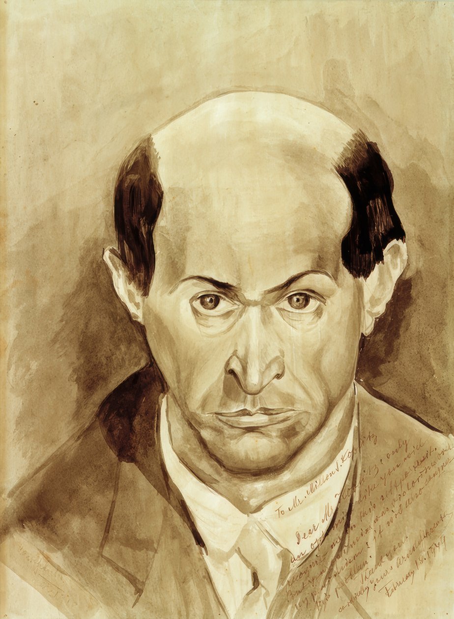 kendi kendine portre by Arnold Schönberg