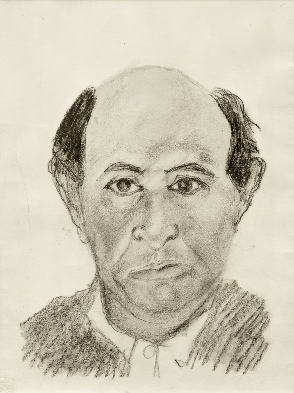 kendi kendine portre by Arnold Schönberg