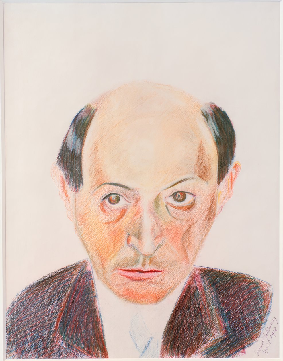 kendi kendine portre by Arnold Schönberg