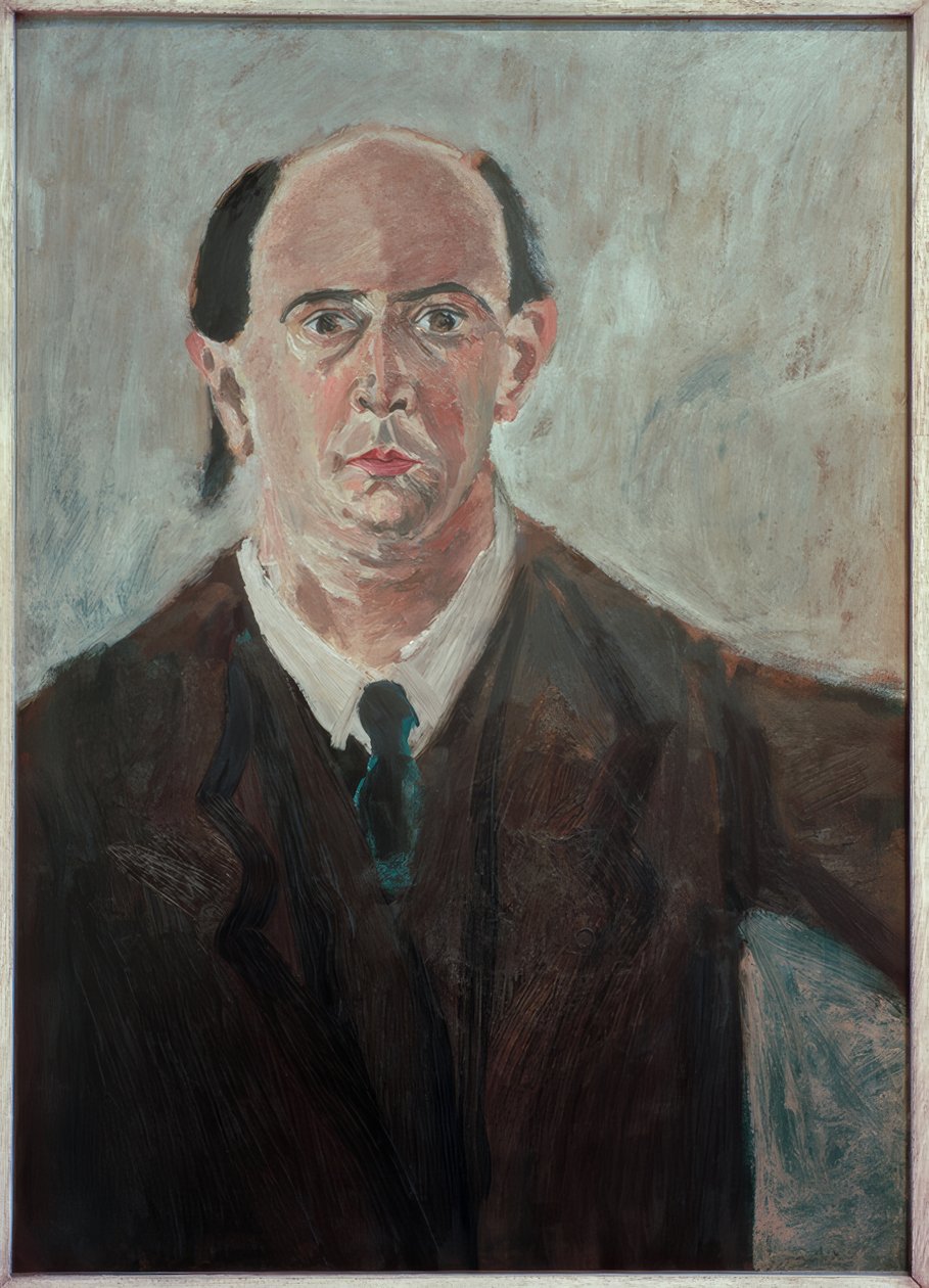 kendi kendine portre by Arnold Schönberg