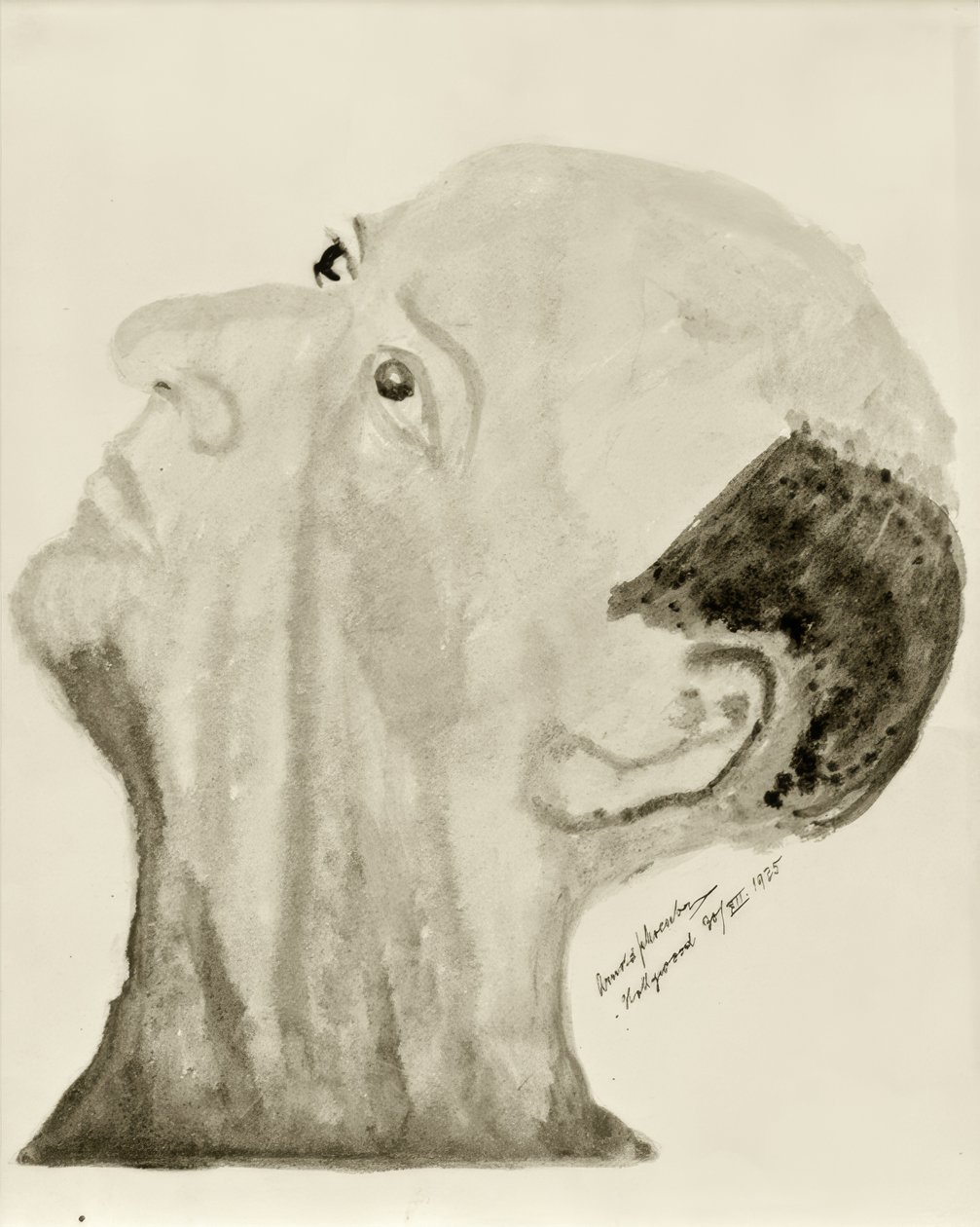 kendi kendine portre by Arnold Schönberg