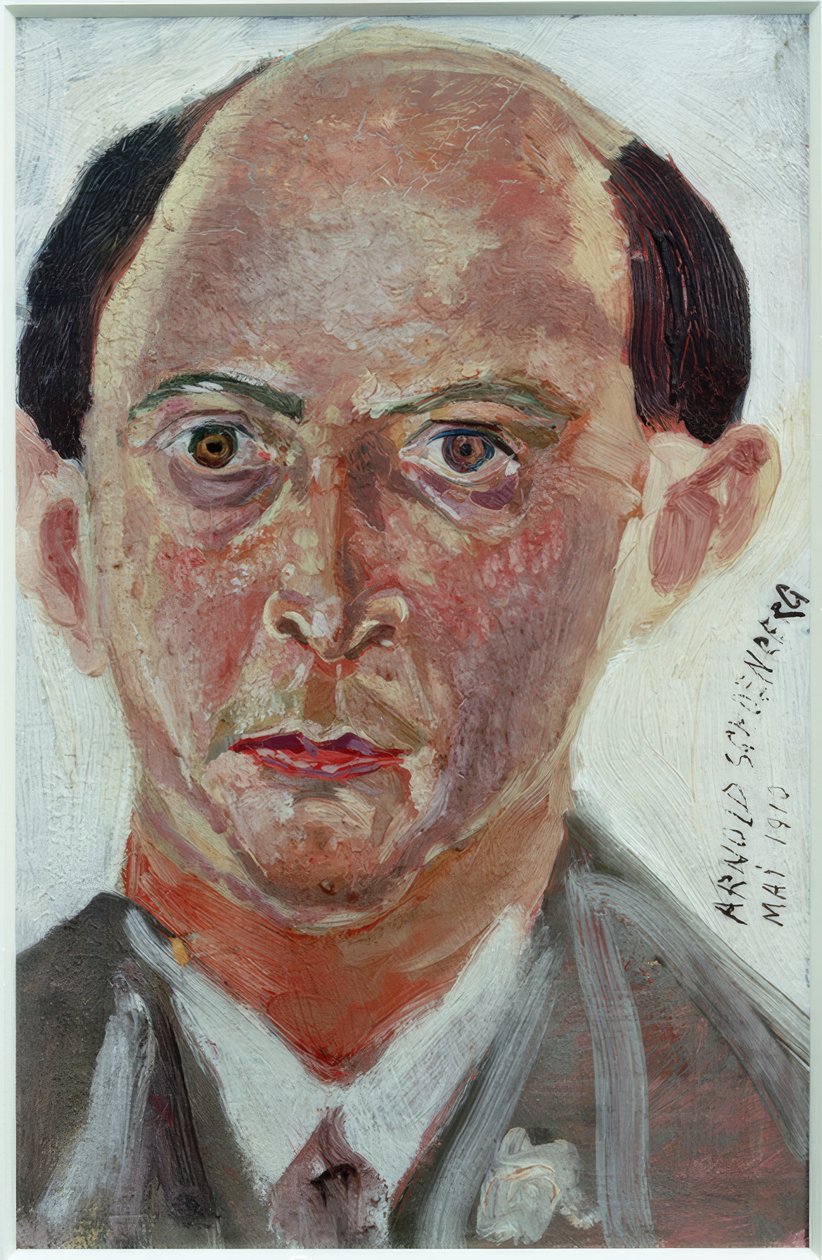 kendi kendine portre by Arnold Schönberg