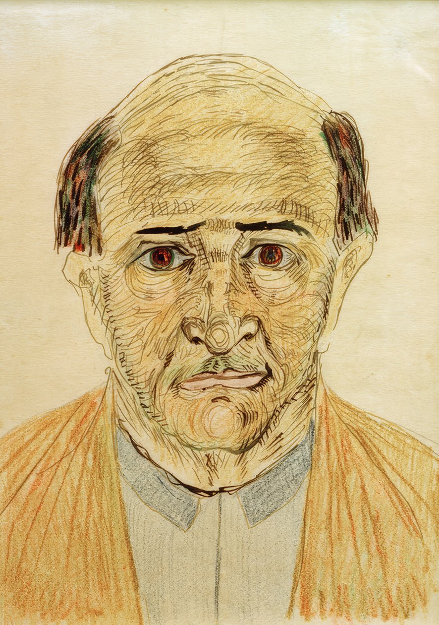 kendi kendine portre by Arnold Schönberg