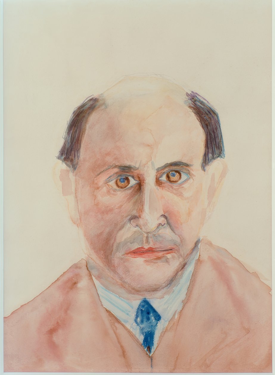 kendi kendine portre by Arnold Schönberg