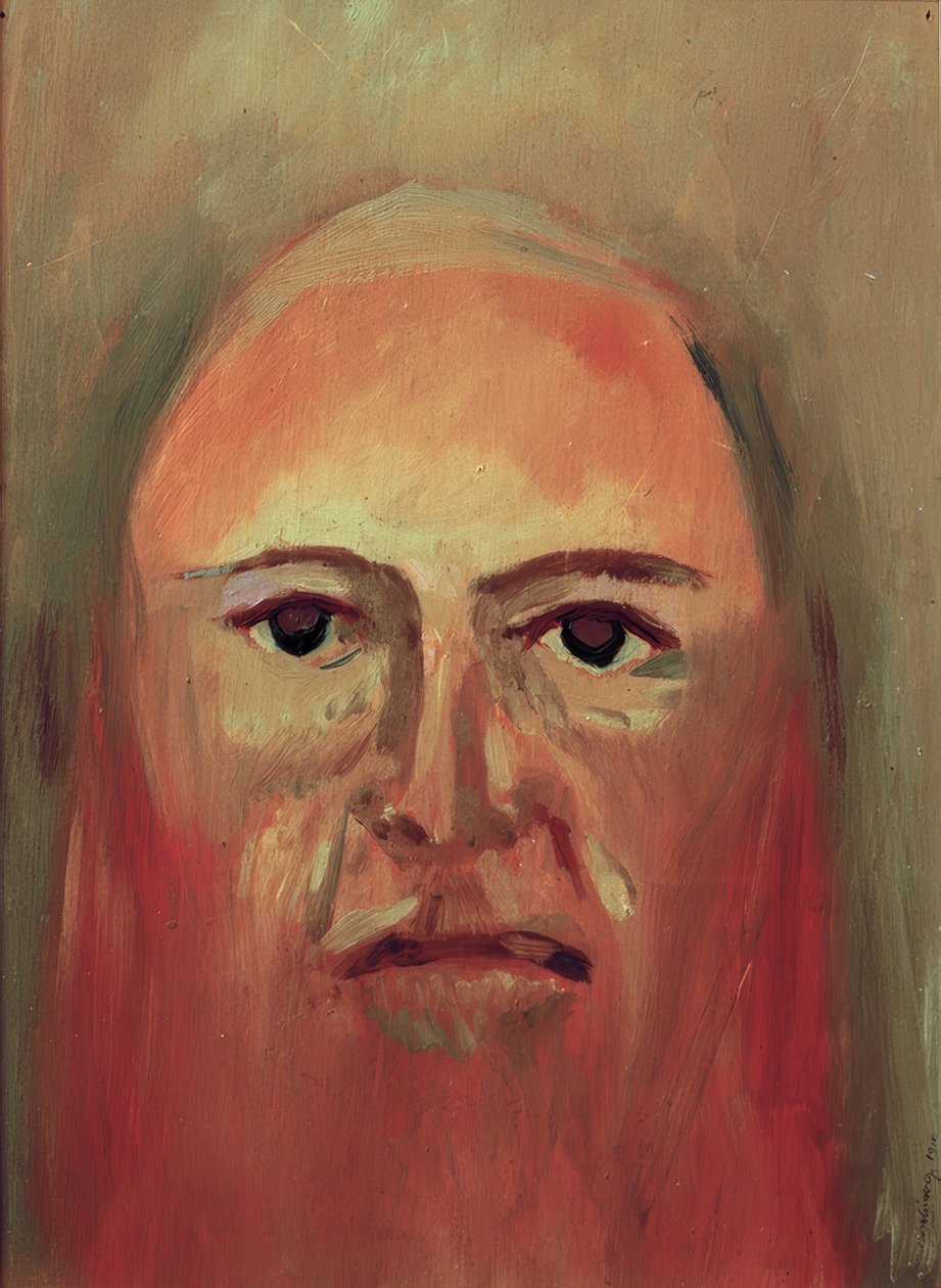 kendi kendine portre by Arnold Schönberg
