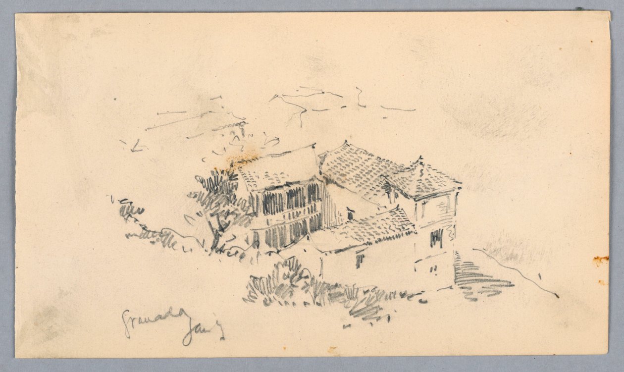 Avlu, Granada by Arnold William Brunner