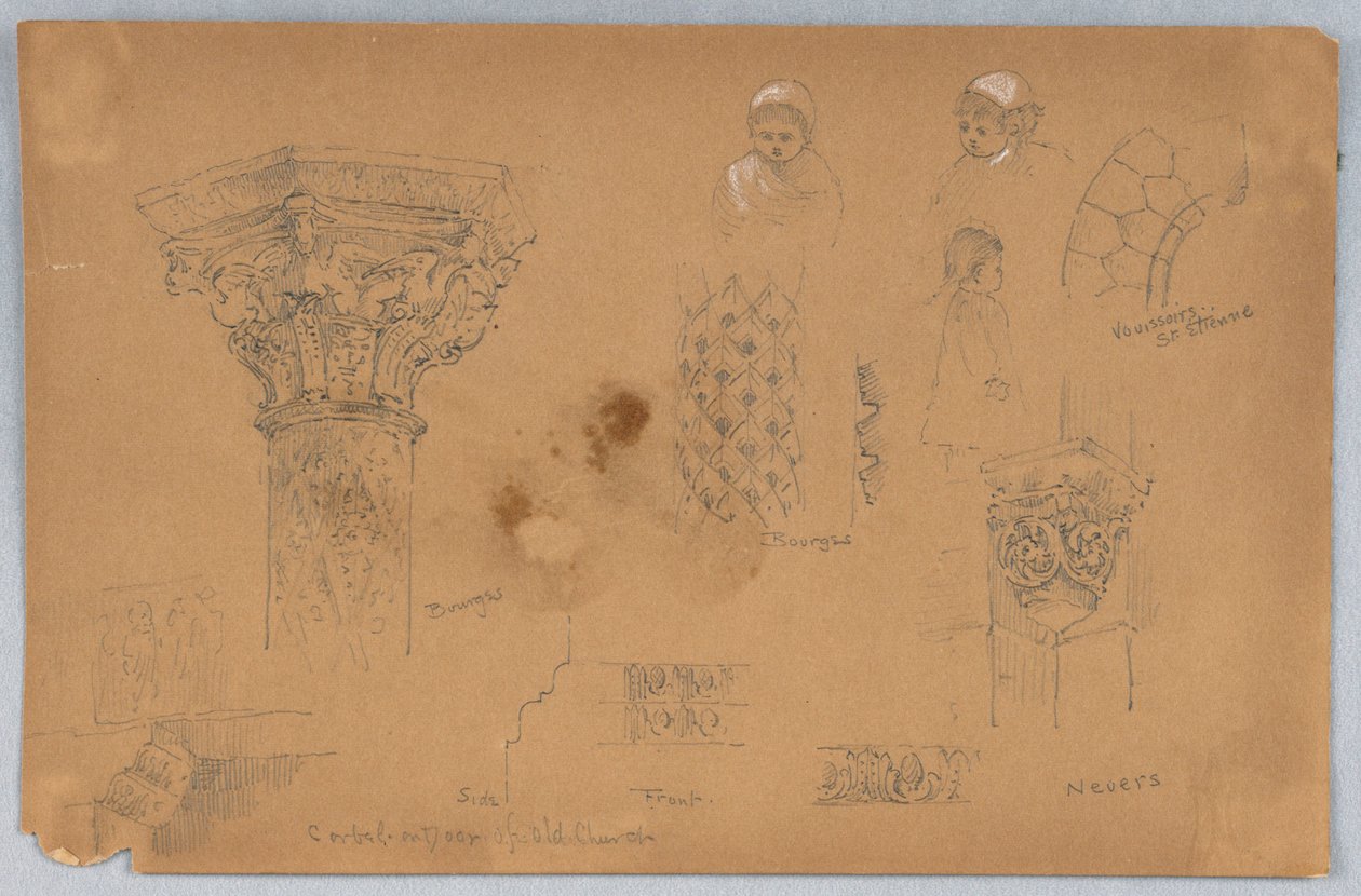 Nevers ve Bourges by Arnold William Brunner