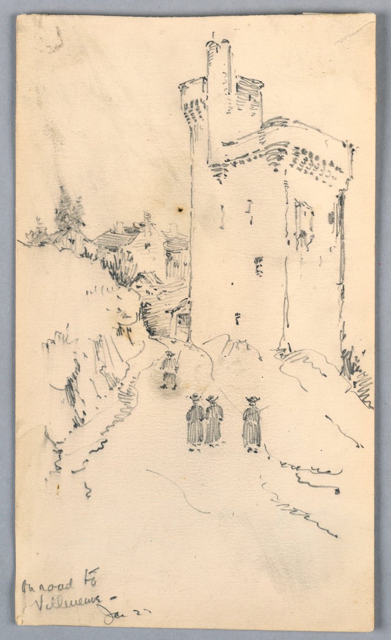 Villeneuve Yolunda by Arnold William Brunner