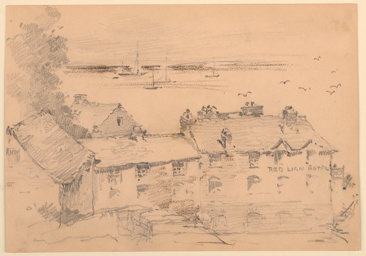 Red Lion Otel by Arnold William Brunner