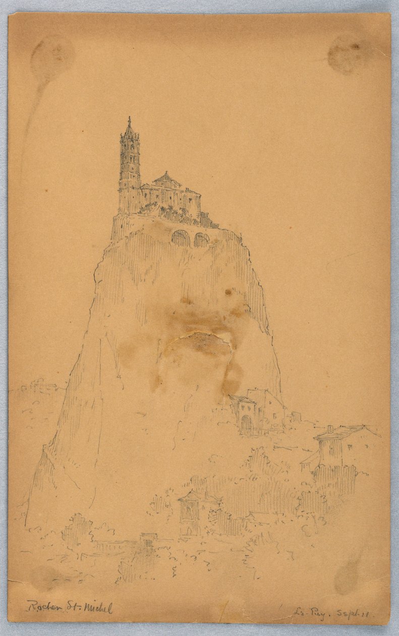 Rocher Aziz Michel, Le Puy by Arnold William Brunner