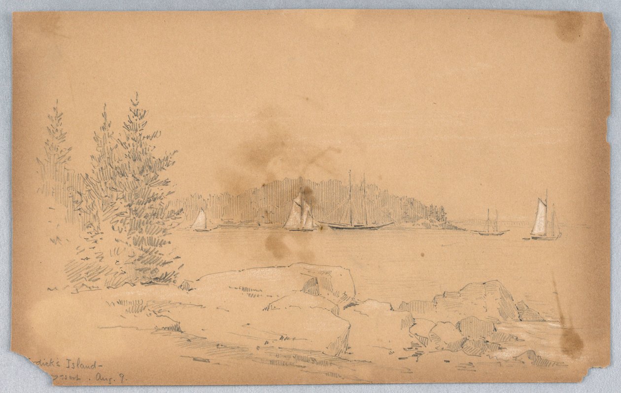 Rodick Adası, Çöl Dağı by Arnold William Brunner