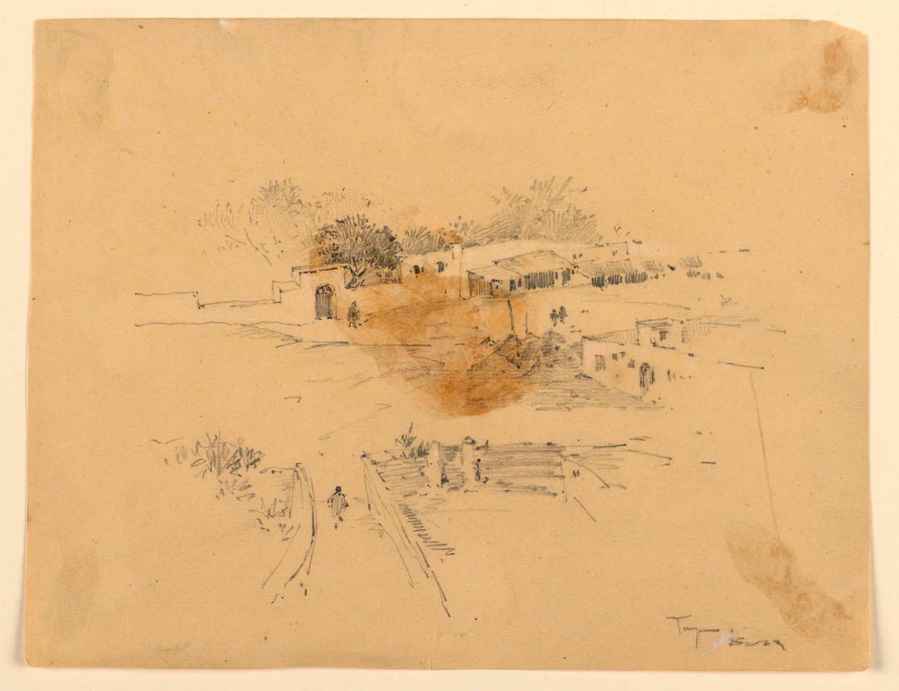 Tangiers Meydanı by Arnold William Brunner