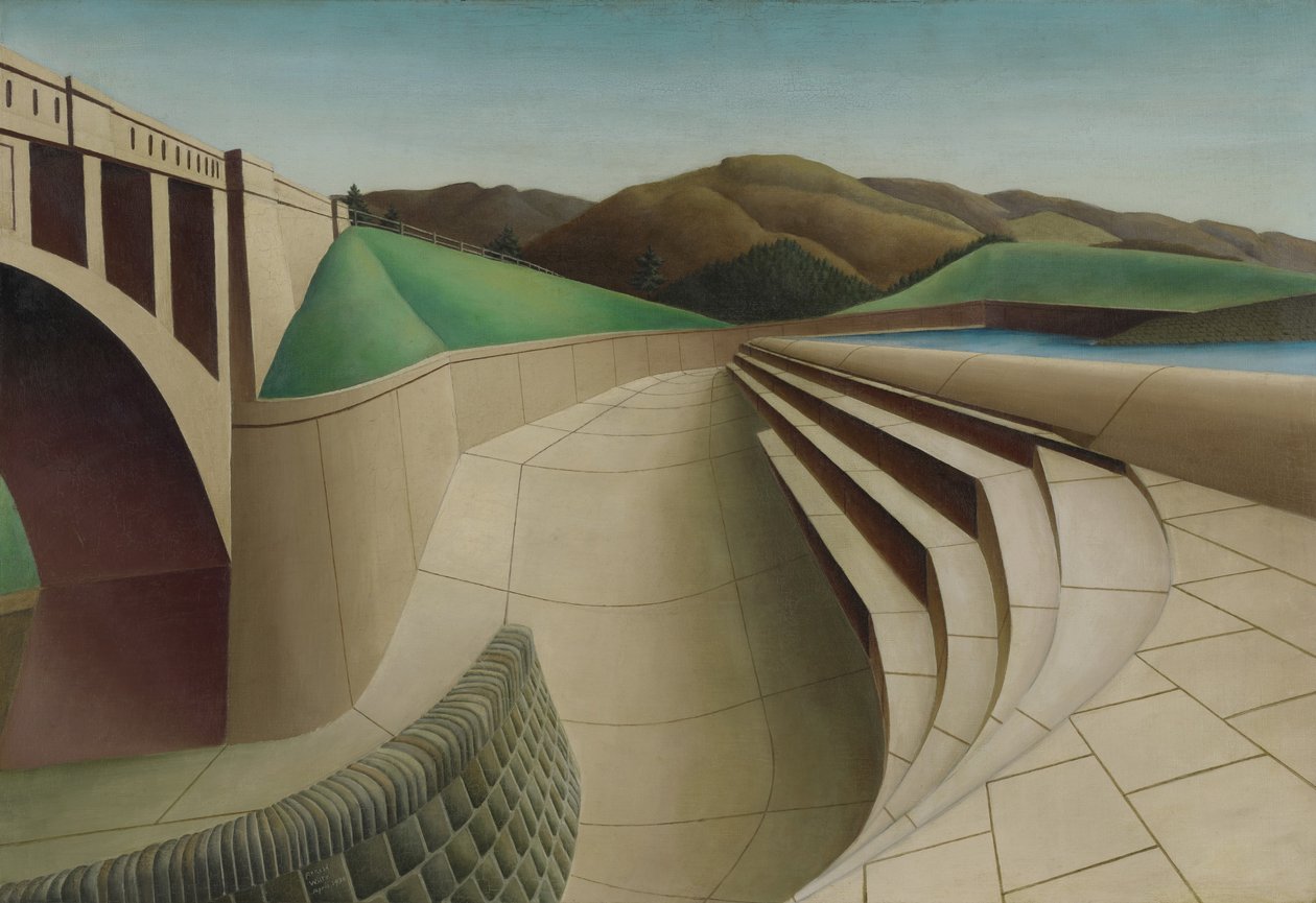 Amerikan Manzarası, 1936 by Arnold Wiltz