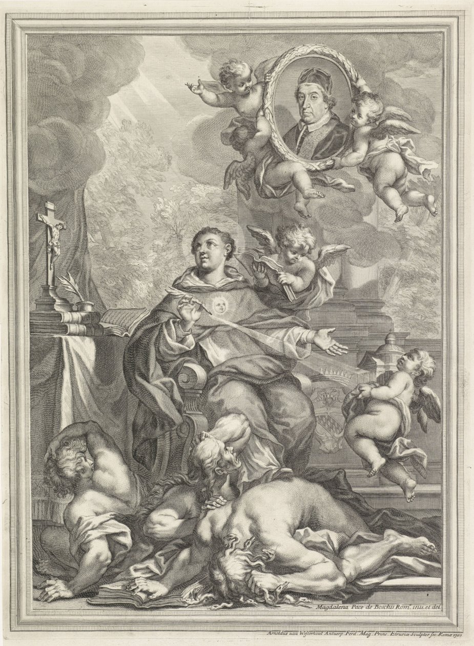 H. Thomas van Aquino by Arnold van Westerhout