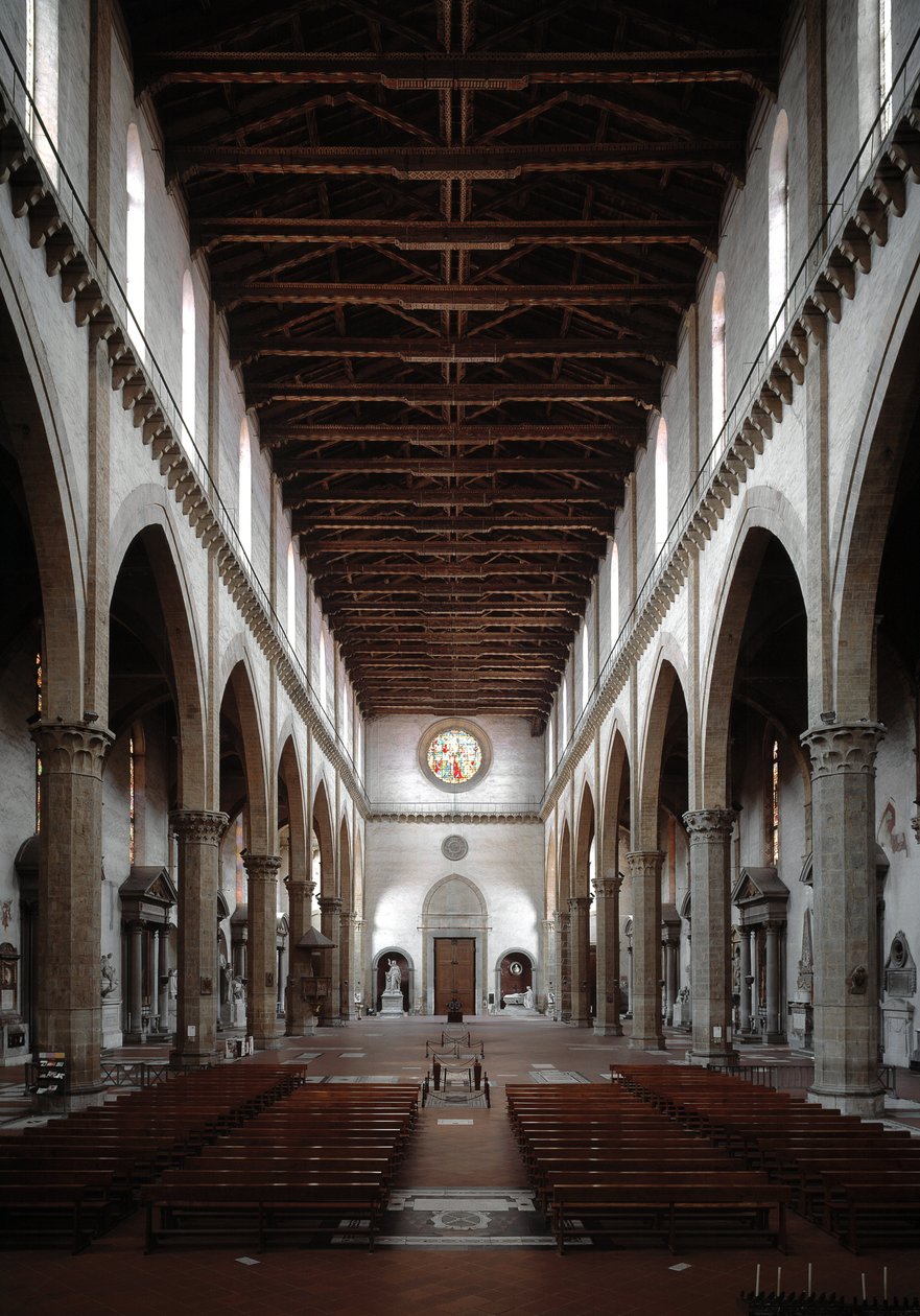 Rönesans: Arnolfo di Cambio (1245-1302 / 1310) tarafından tasarlanan Santa Croce Bazilikası