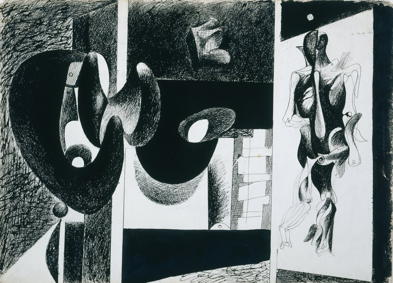 Gece, Muamma ve Nostalji by Arshile Gorky