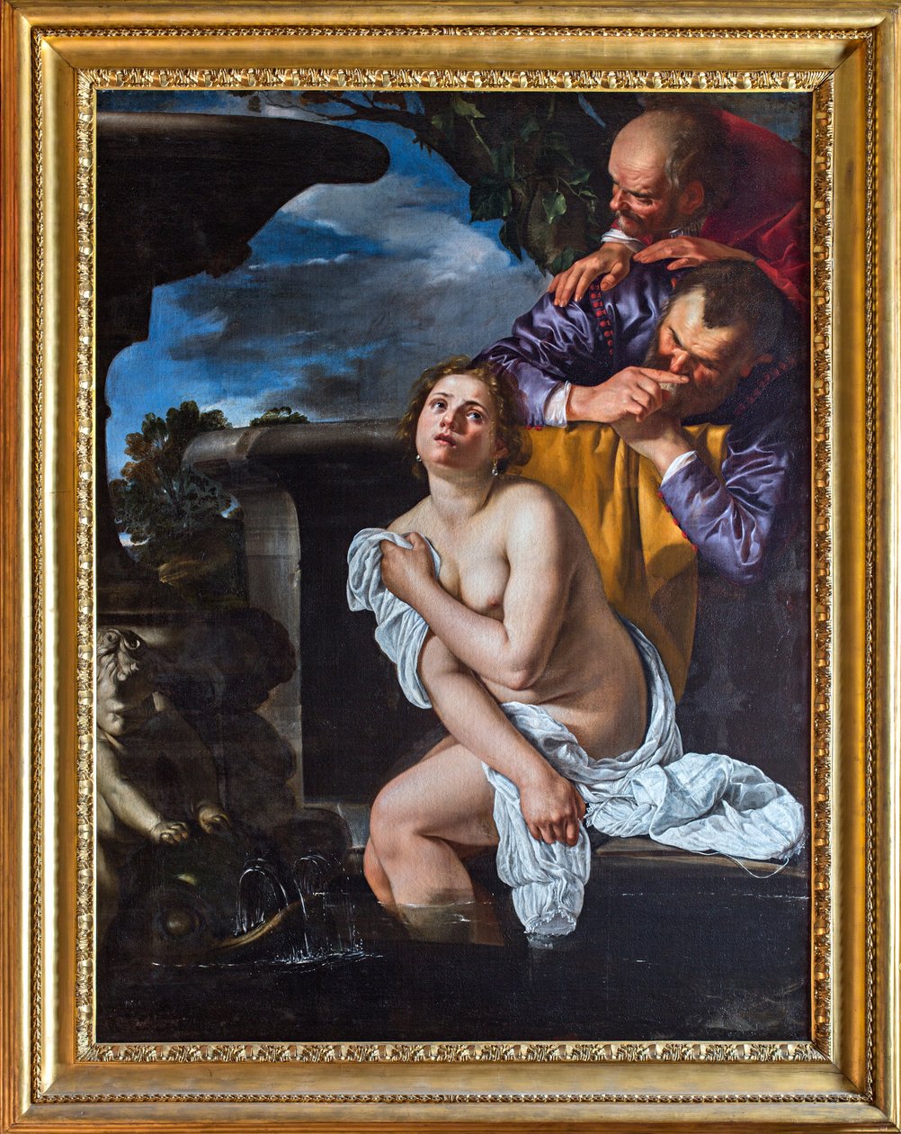 Susannah ve Yaşlılar, 1622 by Artemisia Gentileschi