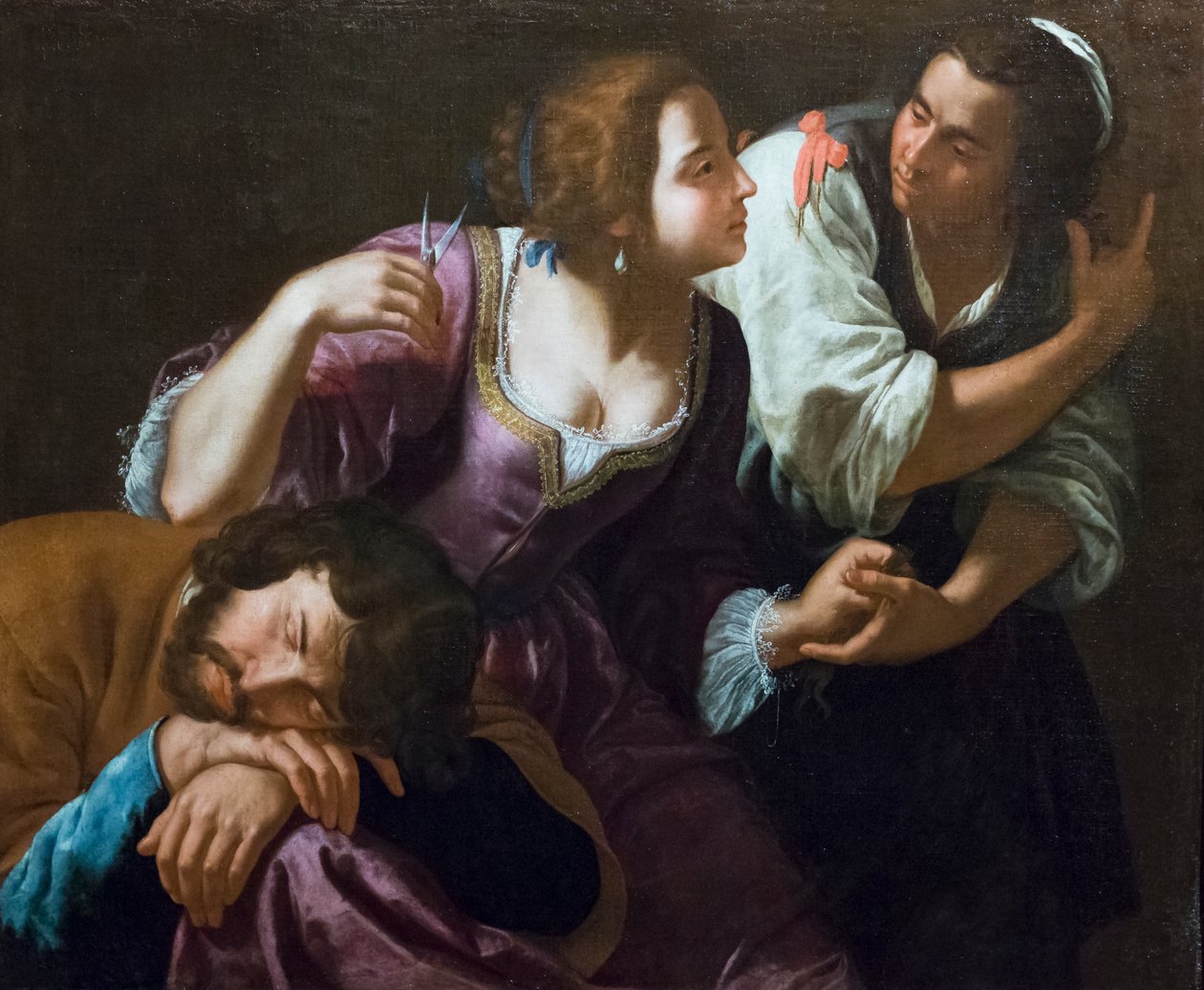 Samsun ve Delila by Artemisia Gentileschi