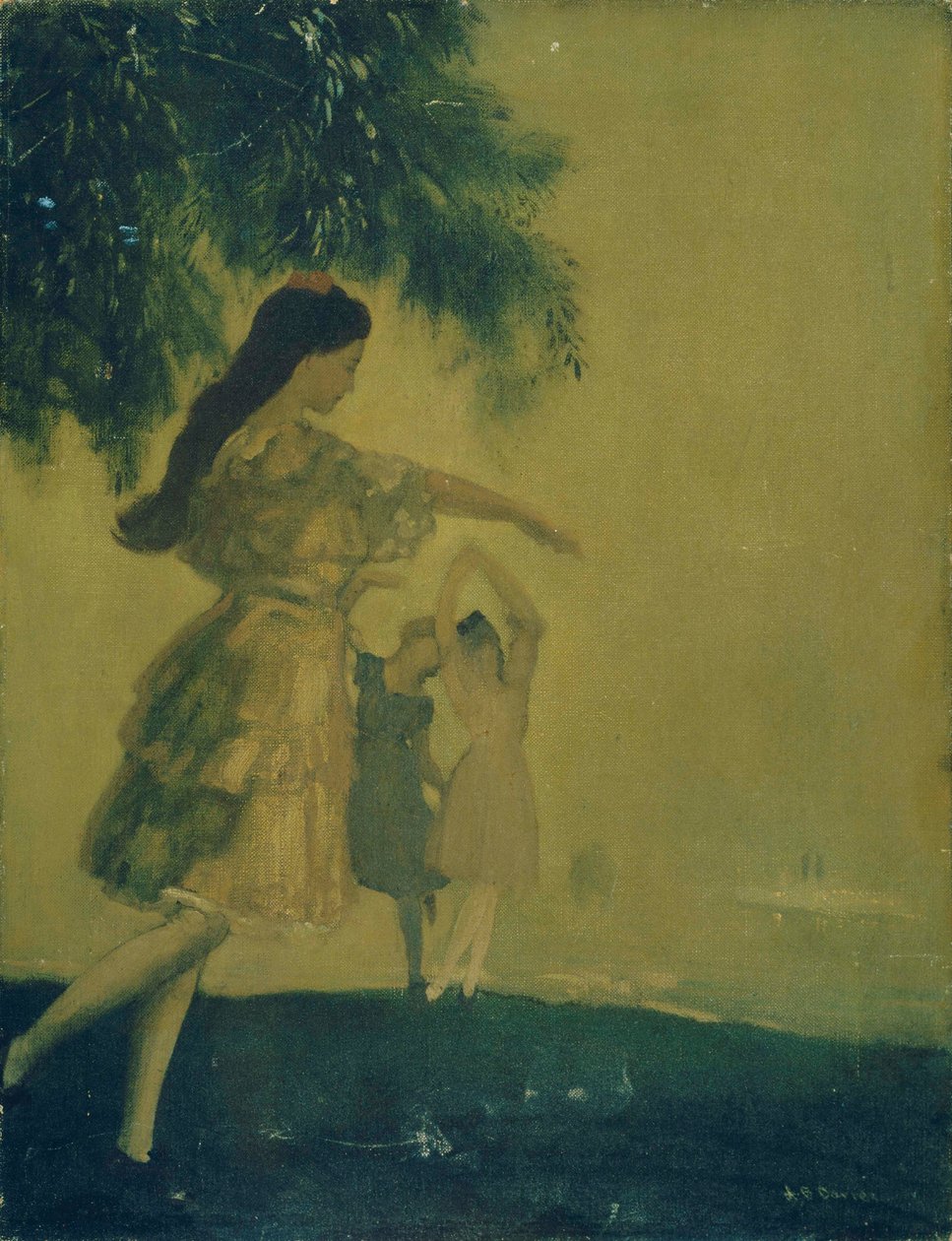 Dansçılar by Arthur Bowen Davies