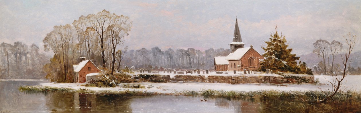 Kış Gününün Sıcaklığı by Arthur Bevan Collier