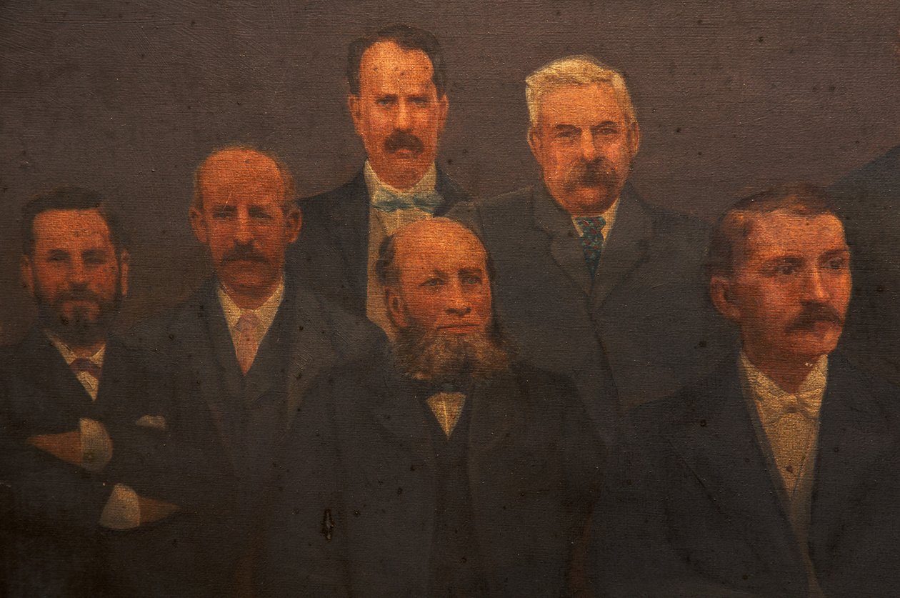 Birinci Belediye Meclisi, Dunkinfield İlçesi, 1899 by Arthur Bradshaw
