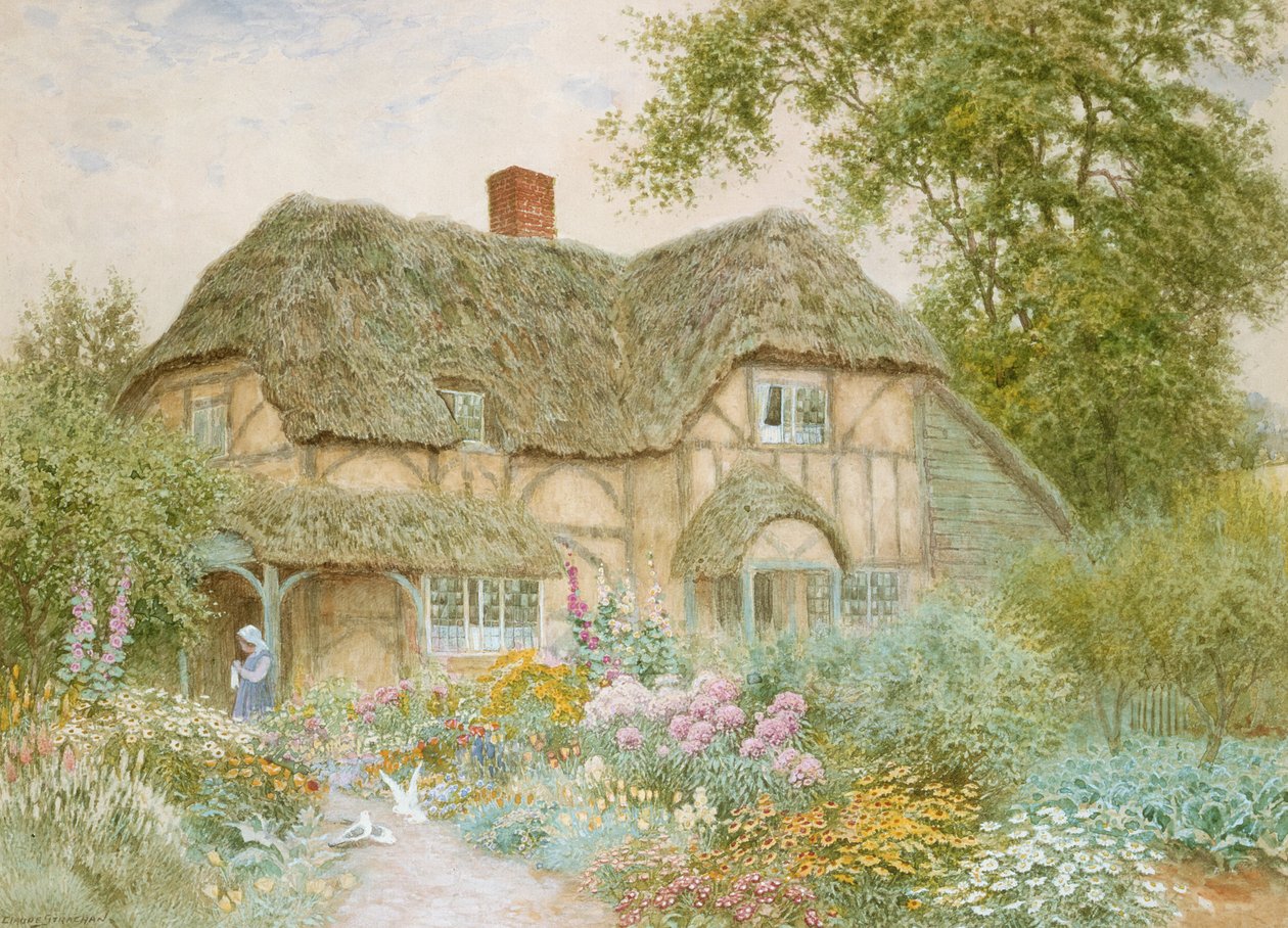 Surrey Kır Evi by Arthur Claude Strachan