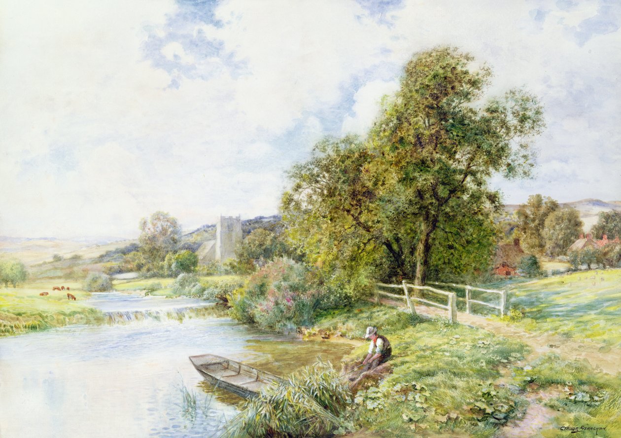 genç fener by Arthur Claude Strachan