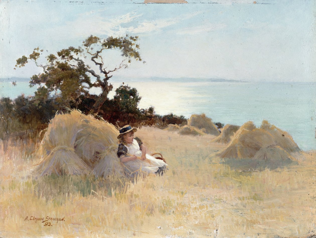 Akşama Doğru, 1893 (tahta) by Arthur Claude Strachan