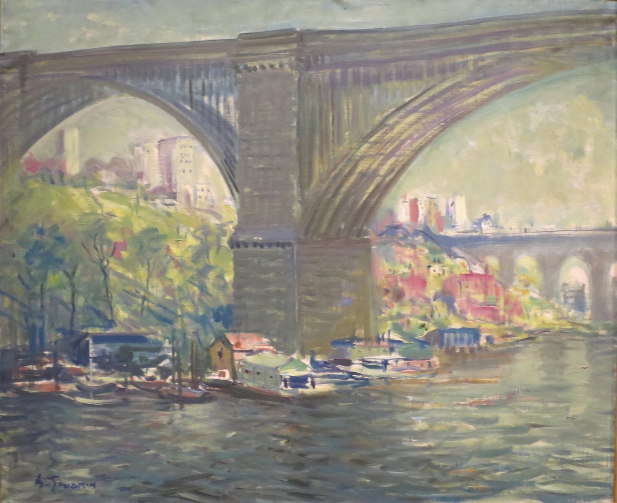 Yüksek köprü by Arthur Clifton Goodwin