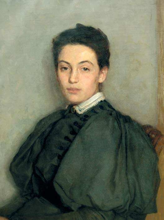 Ressamın nişanlısı Olga Fogarascher