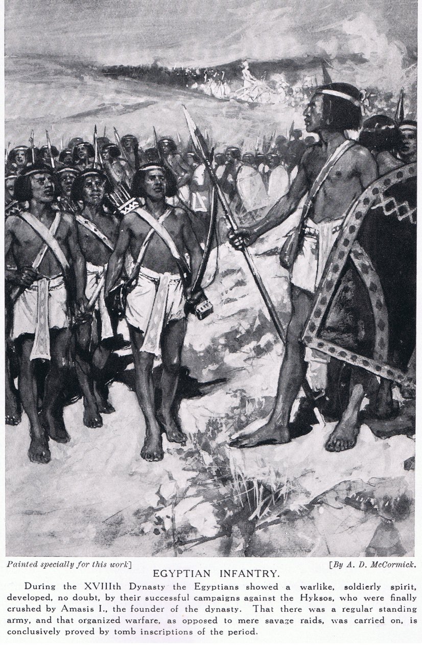 Mısırlı piyade, c.1920 by Arthur David McCormick